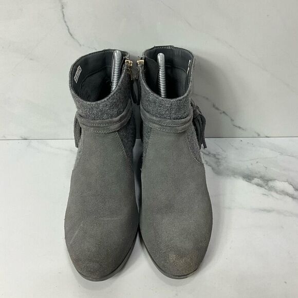 CROCS Wedge Ankle Booties - Picture 3 of 7